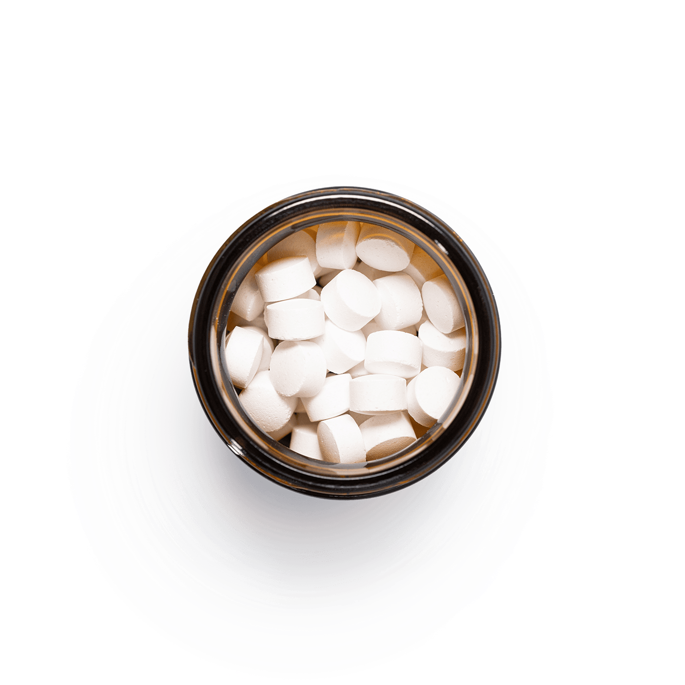 Eco-friendly Slow Living 60x Toothpaste Tablets Starter Pack in Refillable Glass Bottle - Mint